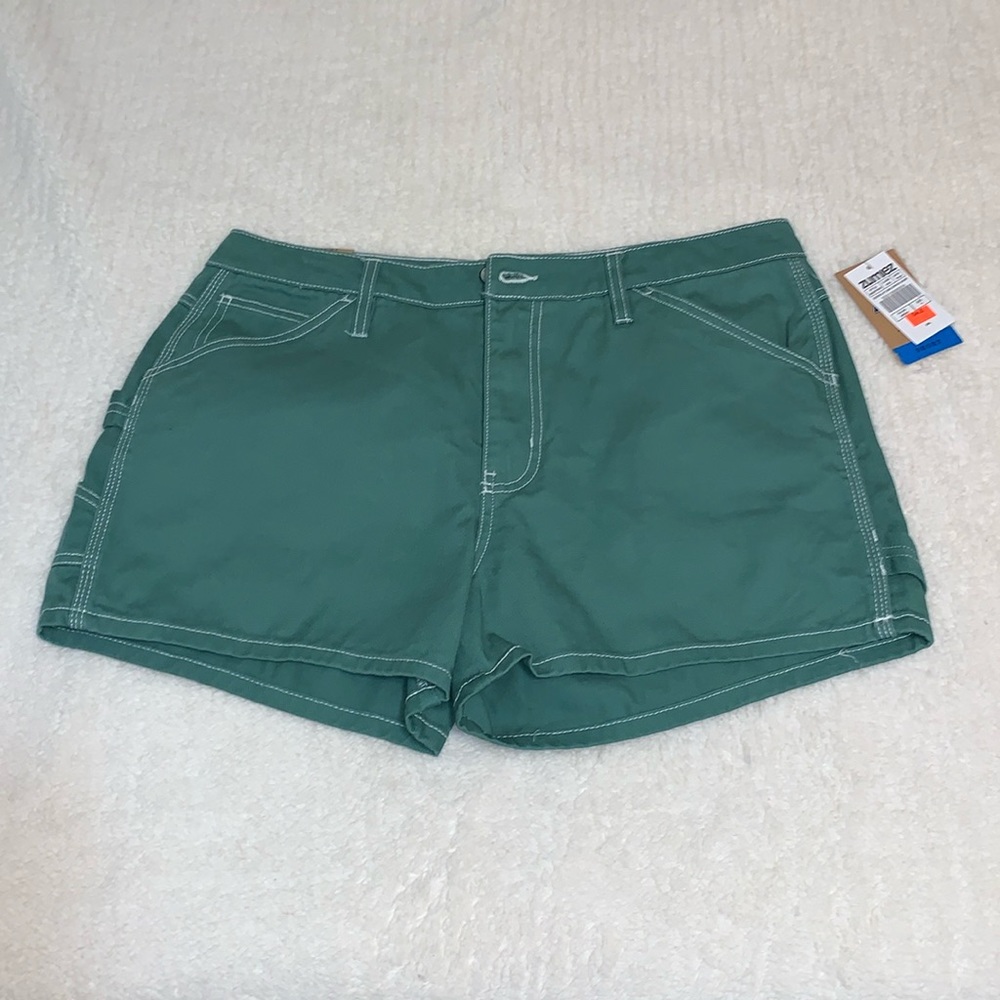Dickies carpenter shorts, green
